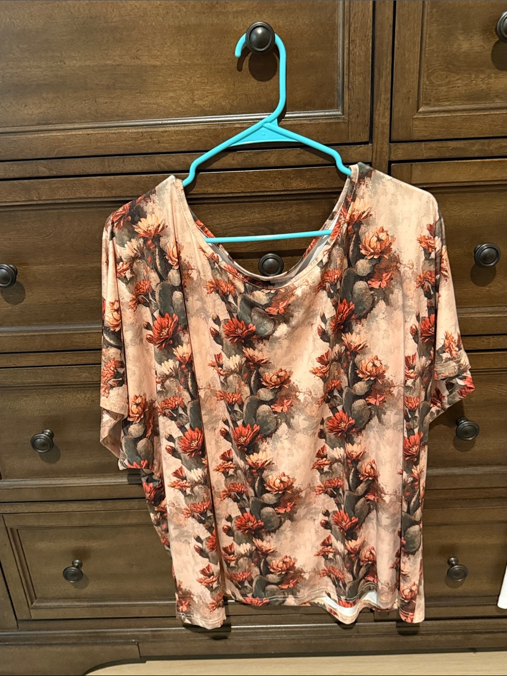 Southwest print top xl